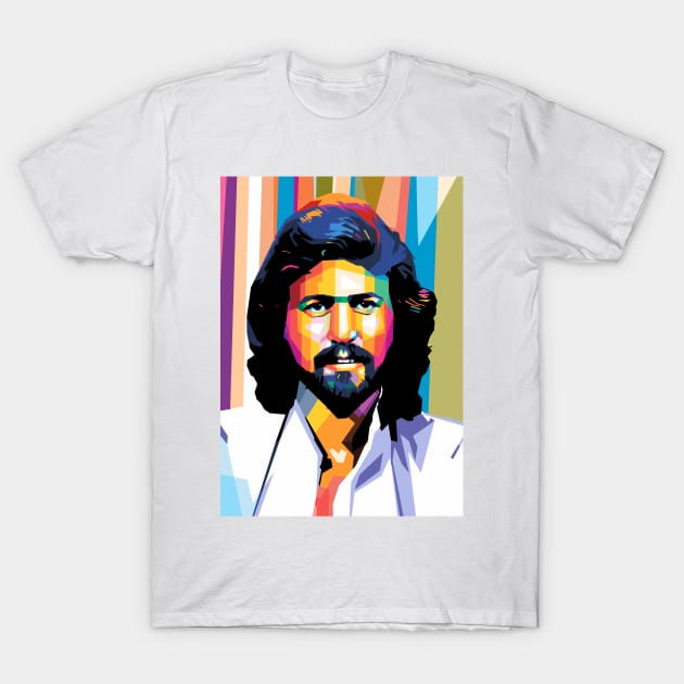 Barry Gibb T-Shirt by Wijaya6661